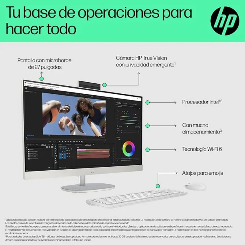 HP All-in-One 27 i5 afbeelding 2