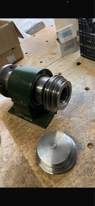 Eje profesional para torno de madera