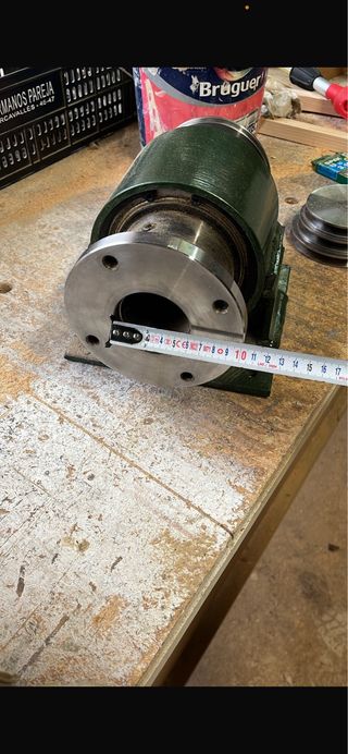 Eje profesional para torno de madera