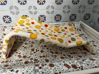 Hamaca bañera bebé con estampado