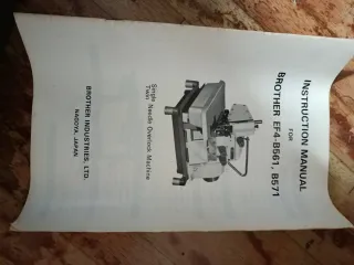 Remalladora brother 3 hilos