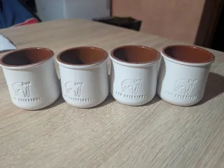 4 Vasetti Gres San Salvatore - Horno/Dessert