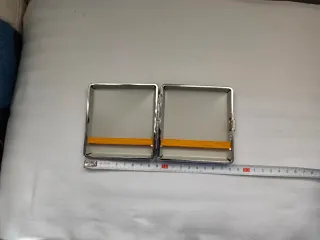 Pitillera negra efecto piel cocodrilo