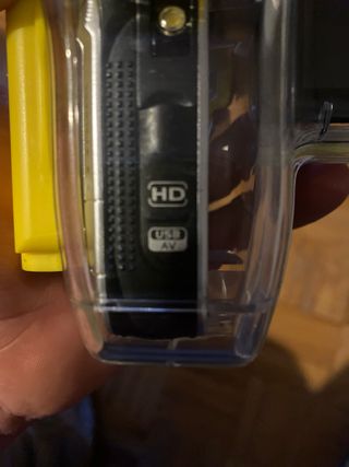 Cámara de video SupraTech con protector