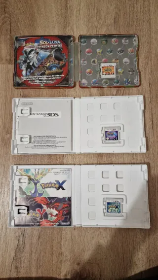 Pack Pokémon 3DS: Ultra Sol, X, Luna