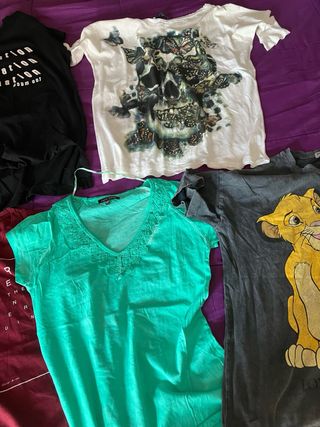 Lote 5 Camisetas Variadas