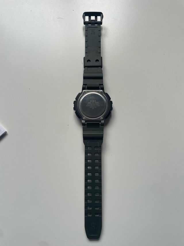 Reloj Casio Fishing Gear Digital Verde