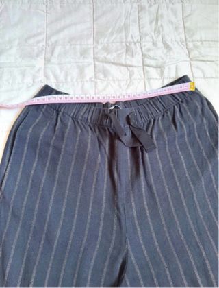 Pantaloni a righe blu di Zara | vestibilità S