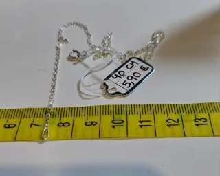 Cadena de 40cm de Plata de Ley