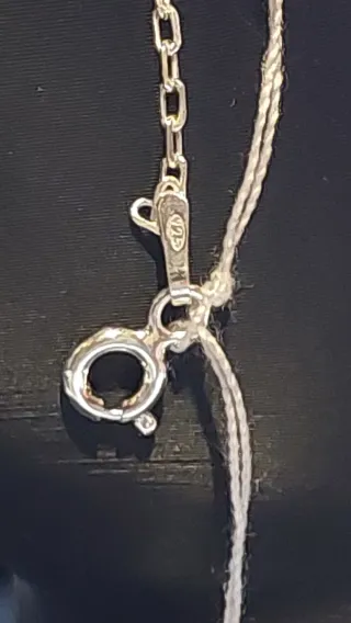 Cadena de 40cm de Plata de Ley