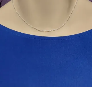 Cadena de 40cm de Plata de Ley