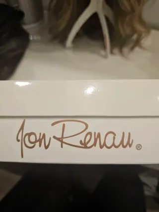 Peluca rubia de media melena de pelo sintético