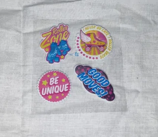 Pegatinas Soy Luna con relieve