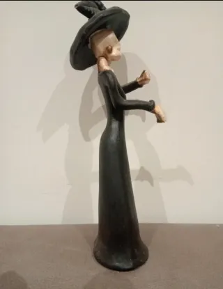 Figura Catrina de Barro Mexicana