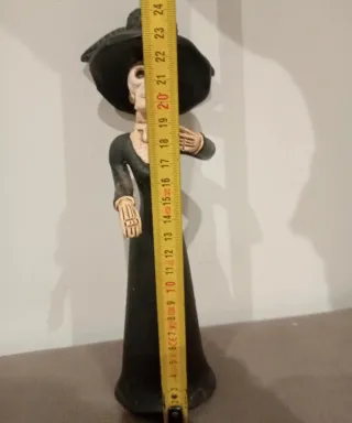 Figura Catrina de Barro Mexicana