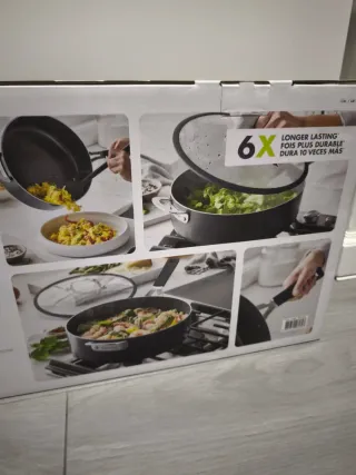 Sartén Saltear GreenPan 6.2L con Tapa