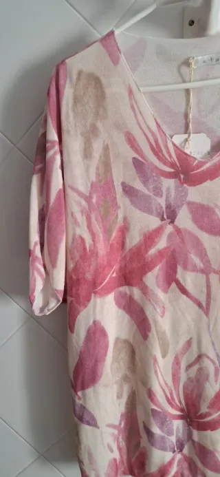 Jersey mujer estampado floral