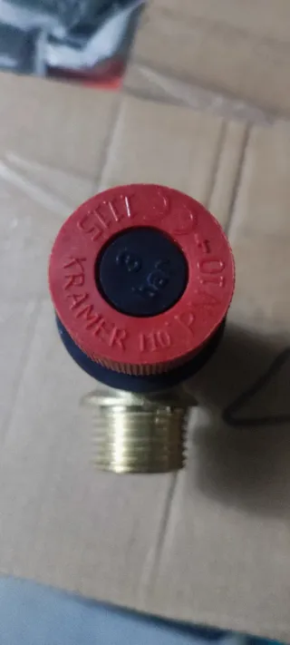 Válvula seguridad caldera roca