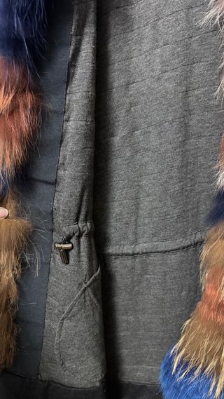 Giacca in Pelliccia vera di Marmotta e Volpe