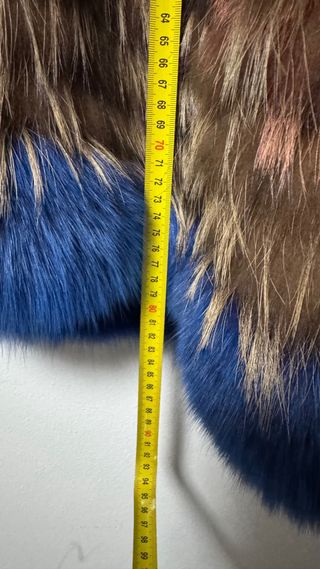 Giacca in Pelliccia vera di Marmotta e Volpe