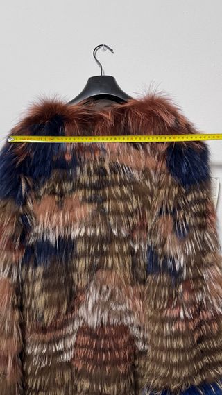 Giacca in Pelliccia vera di Marmotta e Volpe