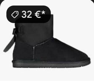 Botas marca ETIKA negras  de LUNA