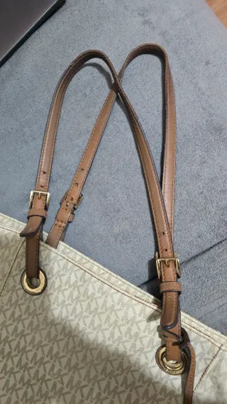 Bolso Michael Kors Beige y Marrón