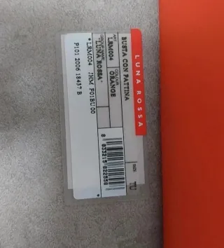 Portafoglio Prada Luna Rossa Arancio Nuovo