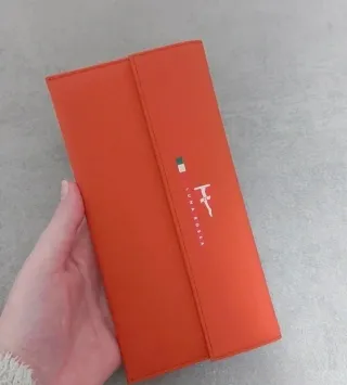 Portafoglio Prada Luna Rossa Arancio Nuovo