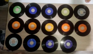 Lote de 15 Vinilos español.