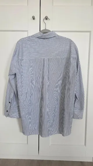 Camisa Zara rayas oversize