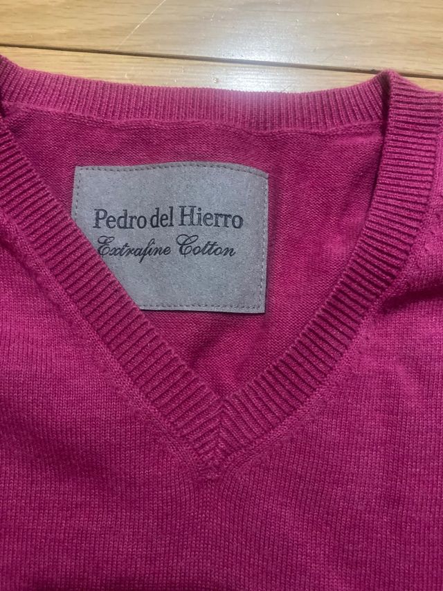 Jersey Pedro del Hierro V-neck Rosa.