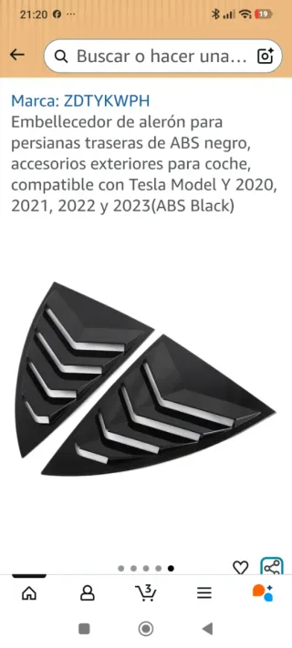 Embellecedores Ventana Tesla