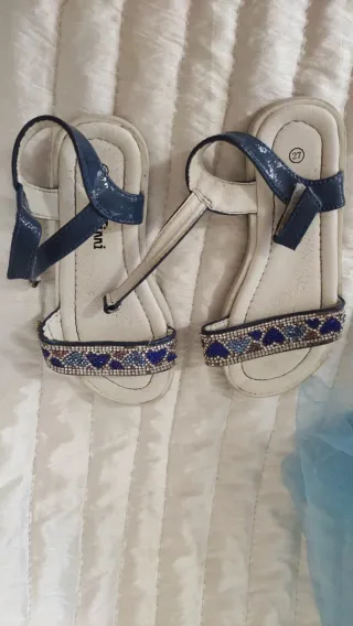 Disfraz Princesa Hielo + Sandalias