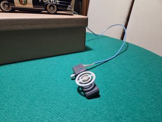 Modellino Latta Auto Polizia Mercedes Benz 230