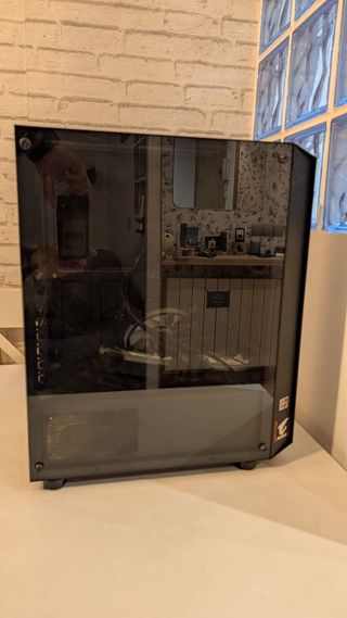 Caja PC Aerocool HIVEBK ATX Negra