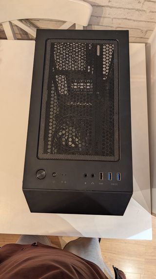 Caja PC Aerocool HIVEBK ATX Negra