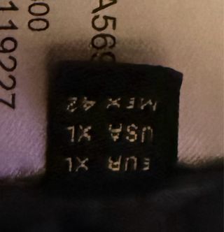 Gabardina Massimo Dutti XL azul oscuro