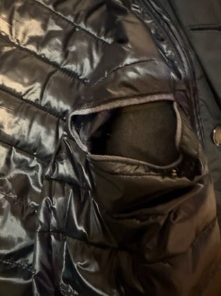 Gabardina Massimo Dutti XL azul oscuro