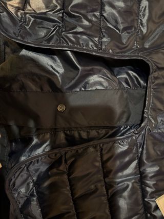 Gabardina Massimo Dutti XL azul oscuro