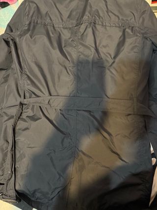 Gabardina Massimo Dutti XL azul oscuro