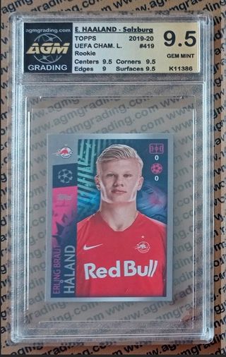 ROOKIE HAALAND · SALZBURG · 2019-20 CHAMPIONS L.