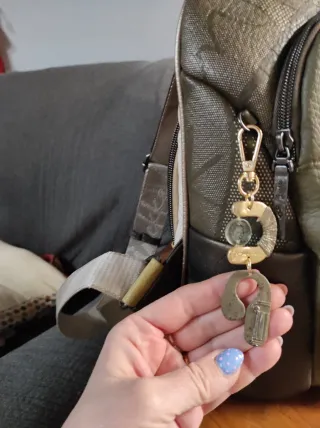 Mochila Anekke Antirrobo Verde Multicolor