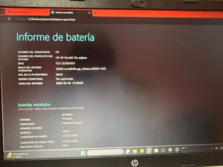 Portatil HP modelo 15s‑eq0xxx
