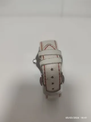 Reloj Carrera y Carrera Plata y Blanco