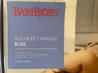 Hamaca BabyBjorn Bliss Beige