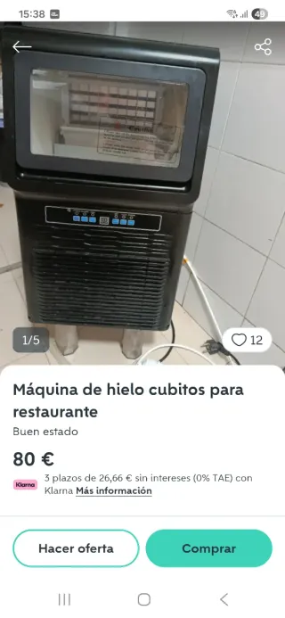 Máquina de hielo VEVOR