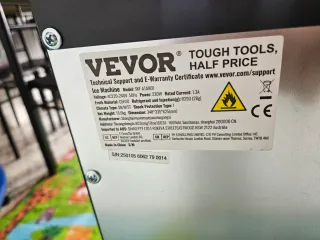 Máquina de hielo VEVOR