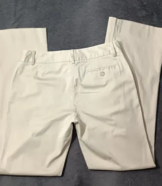 Massimo Dutti Pantalones Beige  S/m cotton