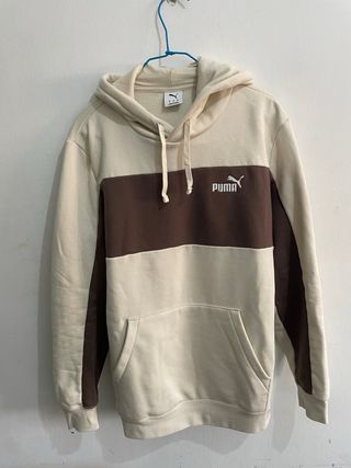 Sudadera Puma Original Beige y Marrón